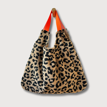 SHOPPER - LEO TOFFI + NEON ORANGE
