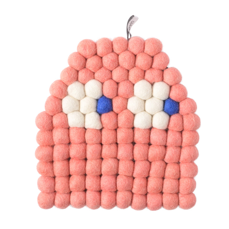 TOPFUNTERSETZER - SPOOKY - RASPBERRY