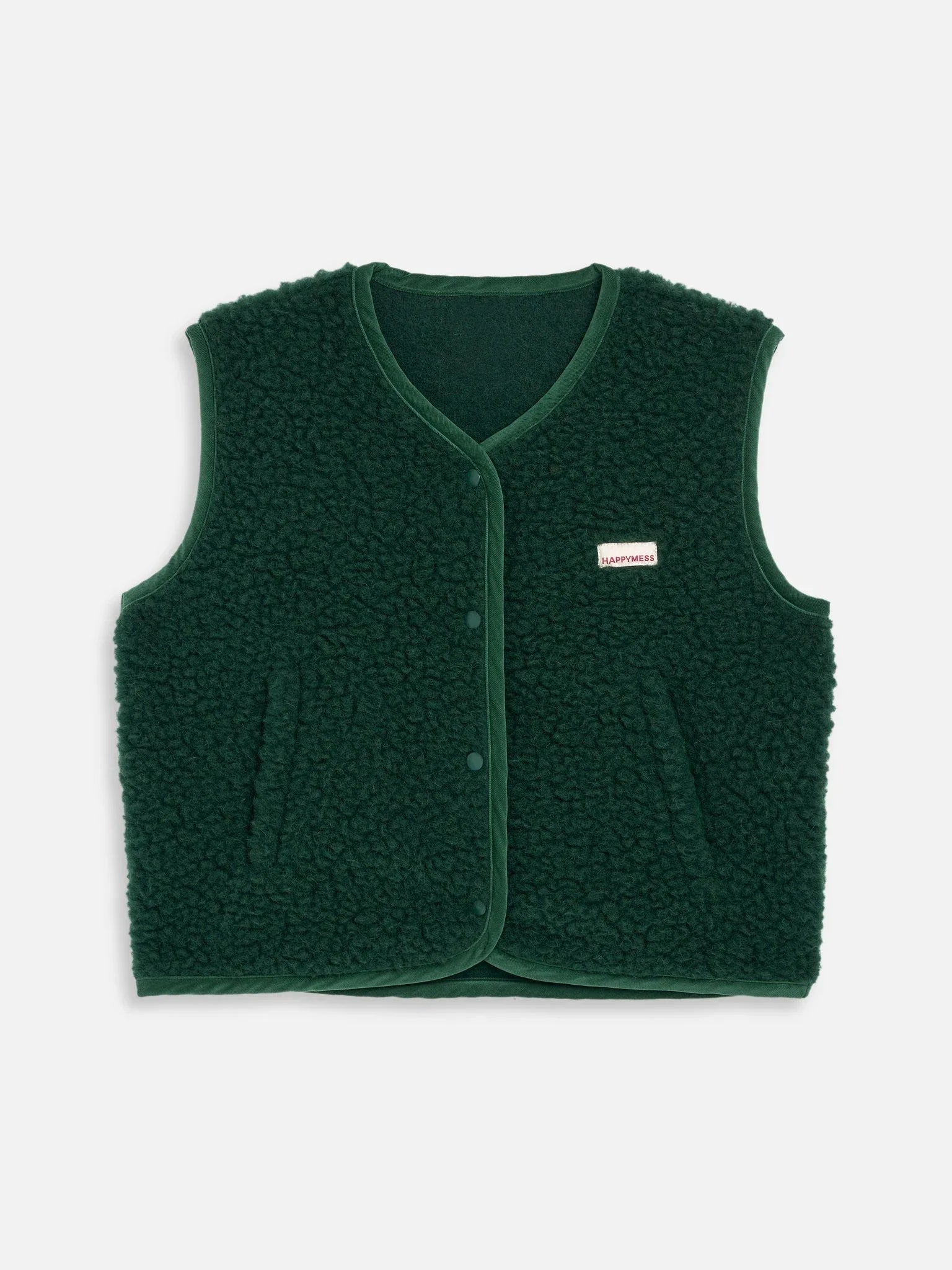 WESTE 100% WOLLE (MERINO) - MOOS