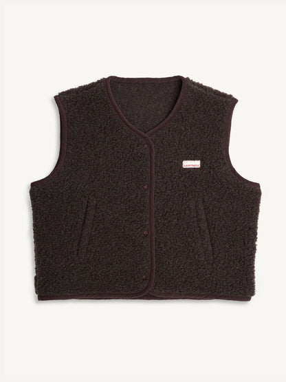 WESTE 100% WOLLE (MERINO) - BRAUN